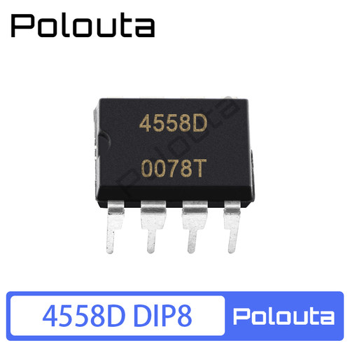 10个 NJM4558D JRC4558D 4558D DIP8 SOP8 直插 贴片 运算放大器 - 图3