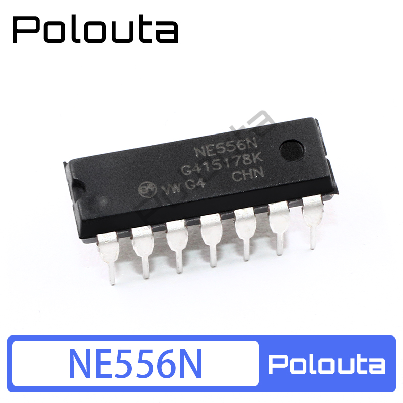 Polouta NE556N NE556 DIP-14 可编程计时器和振荡器芯片 - 图1