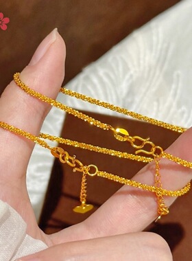金包银葫芦手链女款轻奢高级感气质百搭素圈手链