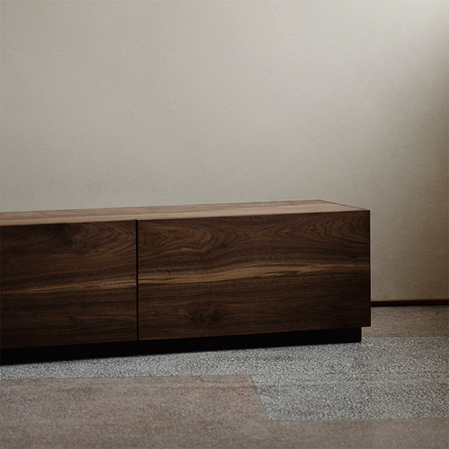 Mumo Mumo Qinglian Cube Cube Logwood Wrood Wood Black Walnut Simple Modern Nordic Living Room