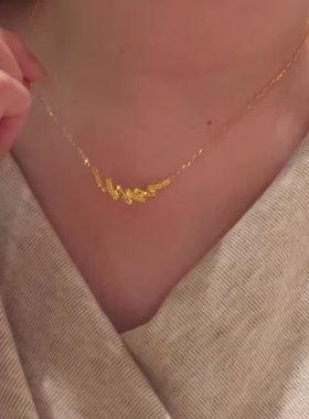 2025新款爆闪甜美气质锁骨链