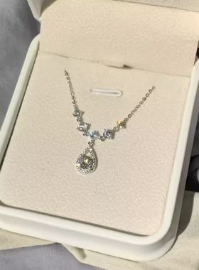 轻奢小众气质高级水滴项链