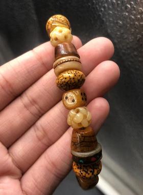 牦牛骨男女多宝手串手链