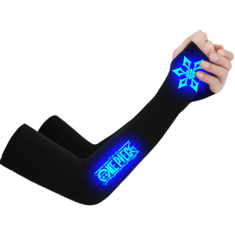 动漫冰防晒袖套冰丝男女夏季手套紫外线护臂手臂套袖开车袖子薄款,淘宝优惠券,粉丝福利购,淘宝优惠卷