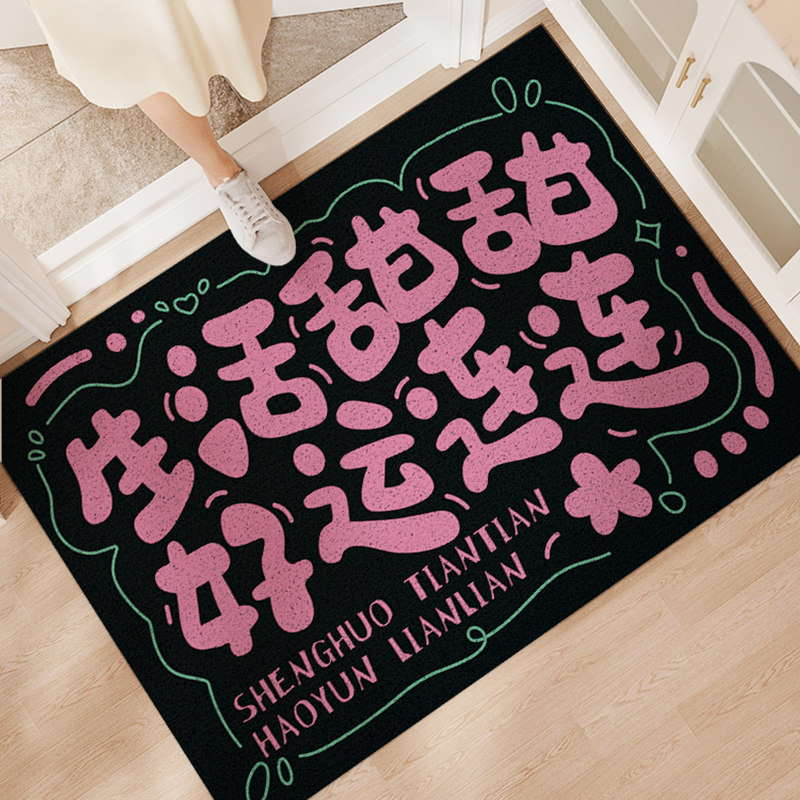 入户门地垫丝圈脚垫门垫进门家用大门口地毯玄关室外新年过年耐脏,淘宝优惠券,粉丝福利购,淘宝优惠卷