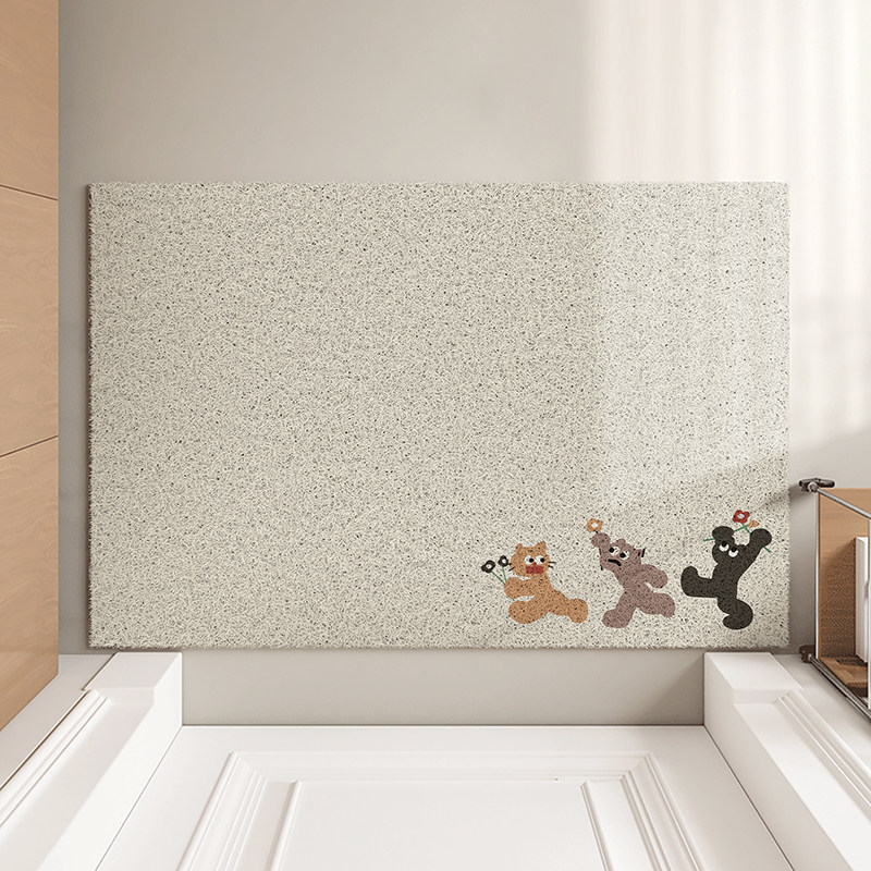 纯色极简风入户门地垫丝圈地垫门厅玄关门口脚垫子耐脏防滑垫地毯,淘宝优惠券,粉丝福利购,淘宝优惠卷