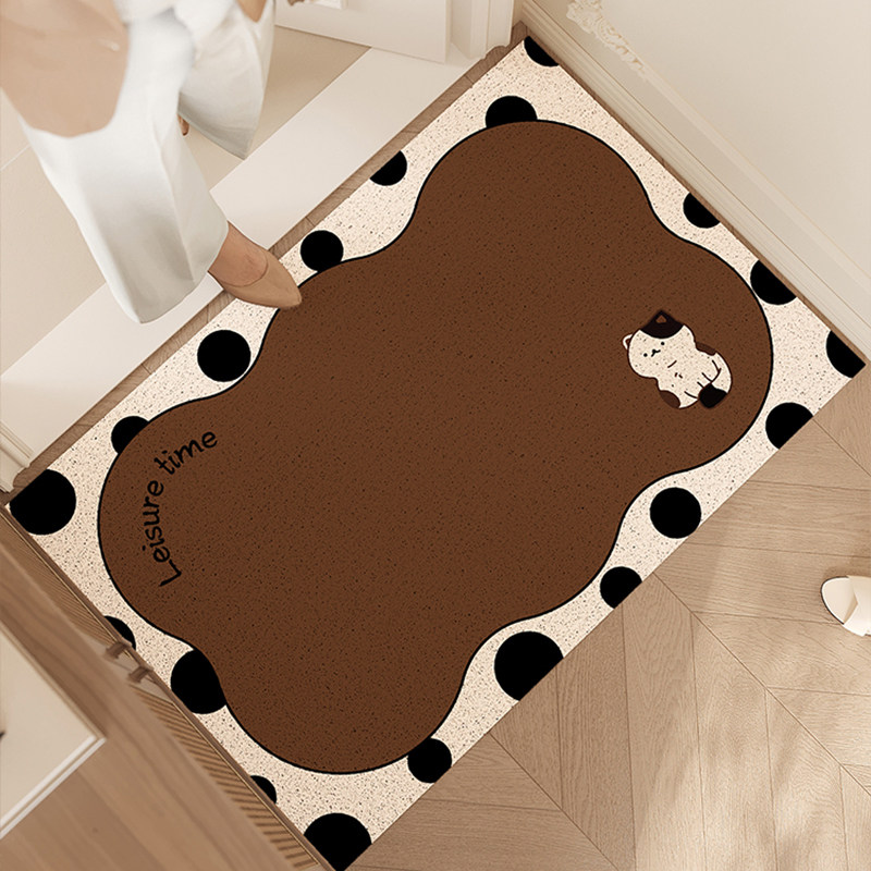 入户门垫丝圈地垫玄关耐脏免洗可裁剪地毯大门口防水pvc进门脚垫,淘宝优惠券,粉丝福利购,淘宝优惠卷