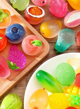 仿真大号水果立体装饰摆件送点胶