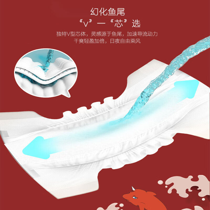 碧芭宝贝大鱼海棠婴儿纸尿裤超薄干爽透气拉拉裤男女宝宝尿不湿,淘宝优惠券,粉丝福利购,淘宝优惠卷