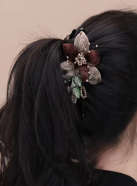 抓夹女高级感2026新款发量多发卡