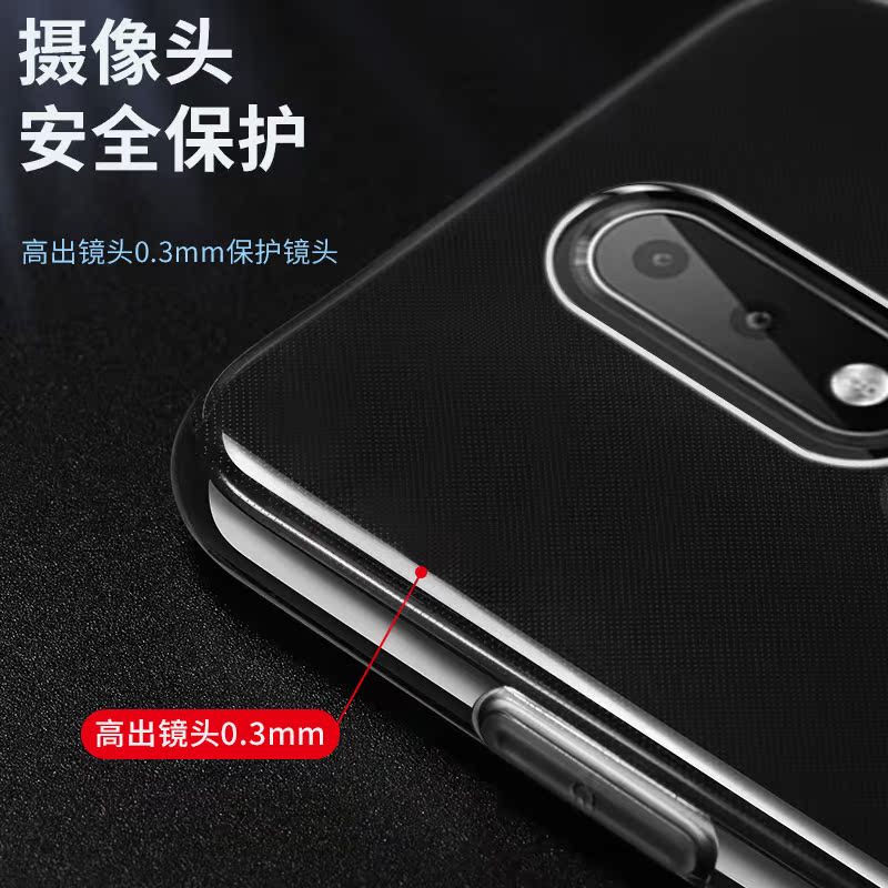 bangs邦高仕豆壳专卖店诺基亚x6透明手机壳nokiax6超薄保护套硅胶软外壳TA-1099叉六男女款创意简约时尚散热全包边防摔轻薄简易网红3