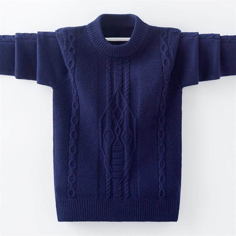 男童毛衣假两件2025秋冬新款加绒加厚儿童针织衫男孩衬衫领打底衫,淘宝优惠券,粉丝福利购,淘宝优惠卷