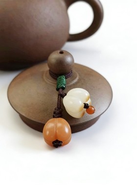 延禧菩提根手工原创提壶盖绳