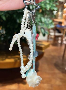 夏日海盐小众ins风贝壳挂件