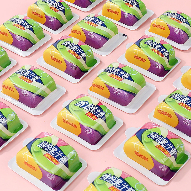 儿童糖果水果零食万圣节网红爆款卷皮糖卷糖缤纷果汁卷软糖果c卷,淘宝优惠券,粉丝福利购,淘宝优惠卷