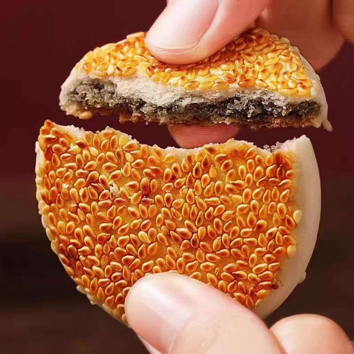 黄石港饼芝麻饼干薄脆手工老式麻饼传统糕点湖北特产喜饼零食包装,淘宝优惠券,粉丝福利购,淘宝优惠卷