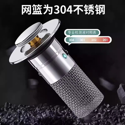 洗手盆漏水塞过滤弹跳芯脸盆水池下水器防臭网面盆通用按压式密封 - 图0