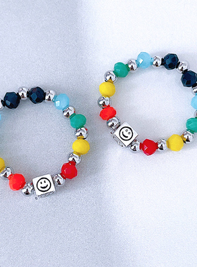 RTZHANG女亚克力韩国时髦戒指