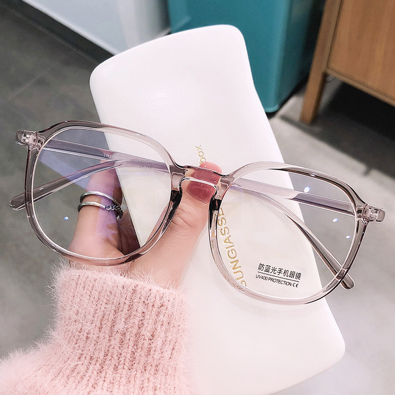 防辐射抗蓝光网红大黑框眼镜近视女装饰韩版潮素颜神器眼睛男平光,淘宝优惠券,粉丝福利购,淘宝优惠卷