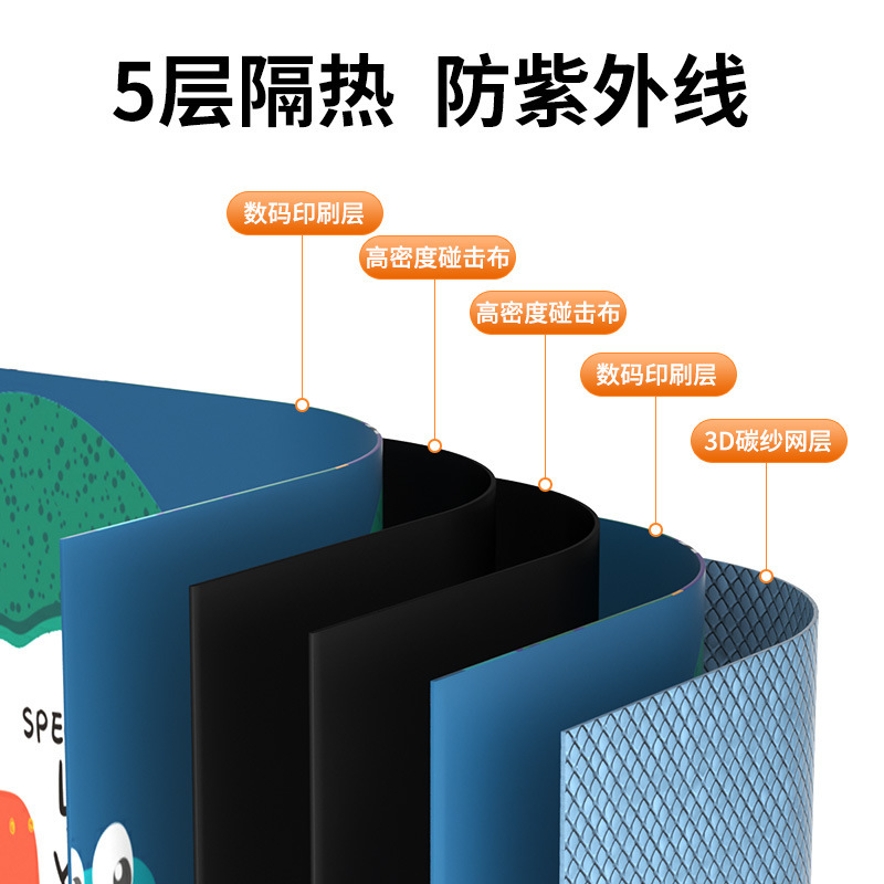 儿童遮阳帘汽车磁吸式宝宝窗帘防晒隔热侧窗车载隐私帘车窗帘 - 图0