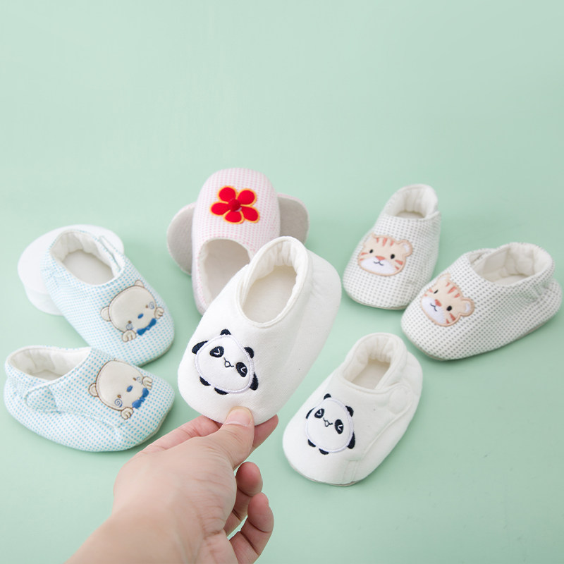 婴儿鞋子宝宝步前鞋新生儿不掉学步女软底0-3-6-12个月手工布鞋秋,淘宝优惠券,粉丝福利购,淘宝优惠卷