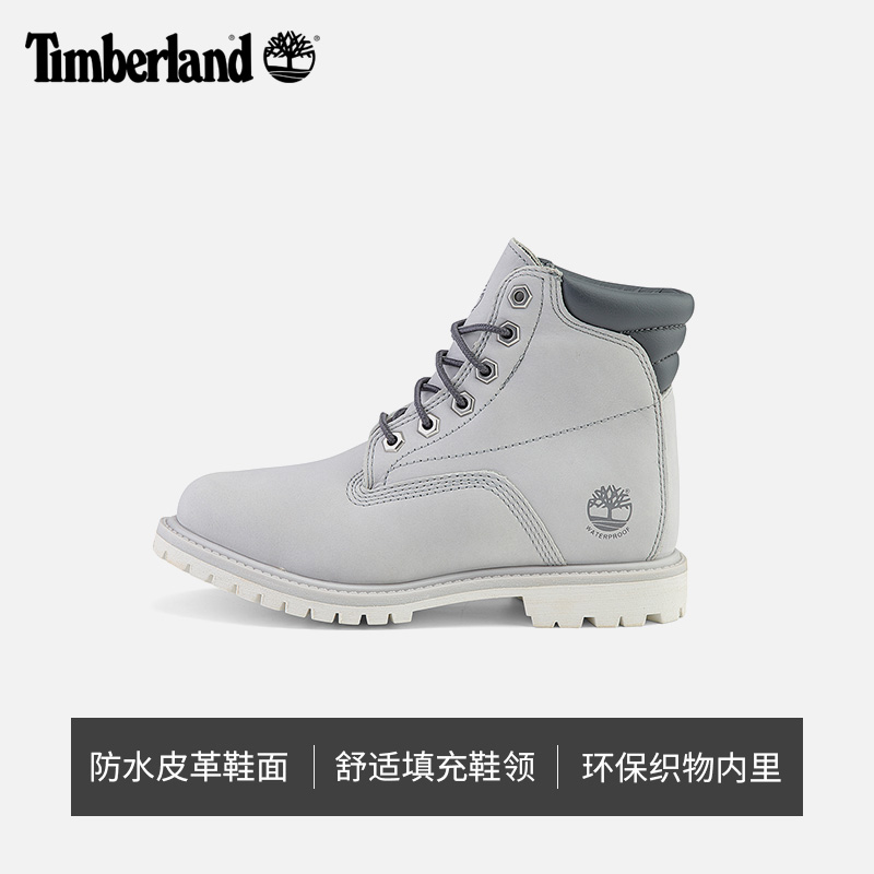 Timberland添柏岚官方女鞋秋冬高帮靴户外休闲防水|A2M26/A2M1U - 图1