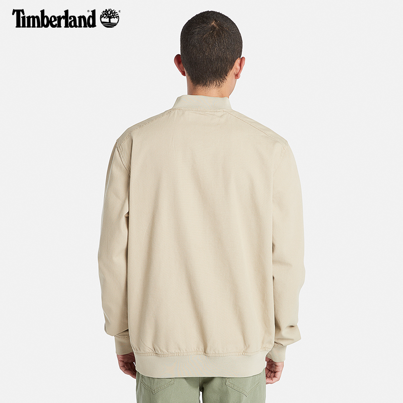 Timberland添柏岚官方男装飞行员夹克春季新款户外休闲外套|A6R1N - 图1