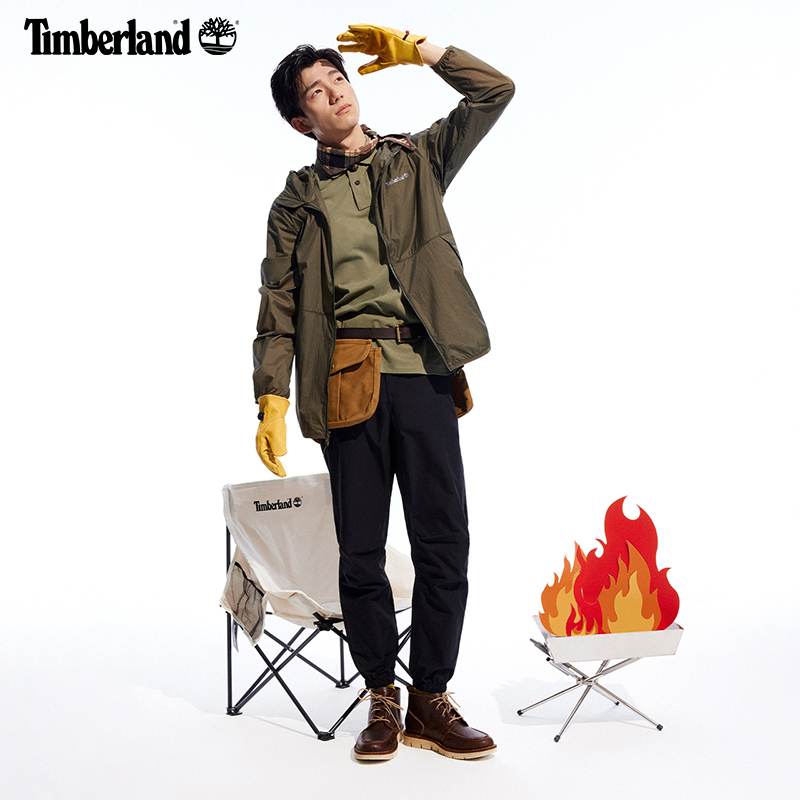 Timberland添柏岚官方男裤长裤卡其裤春夏户外休闲商务直筒|A29PF - 图0