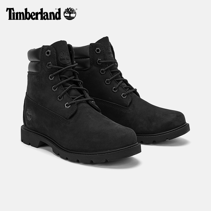 Timberland添柏岚官方女鞋春夏高帮靴户外休闲防水偏小|A156S - 图0