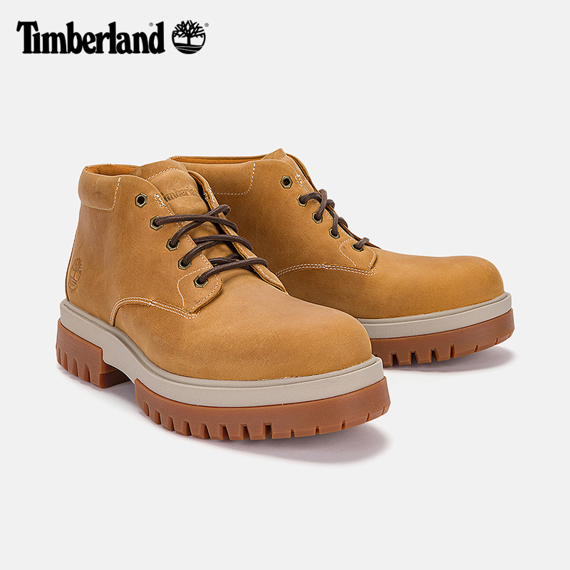 Timberland添柏岚官方男鞋春夏轻量中帮靴户外软底防水轻便|A5YJ5 - 图2