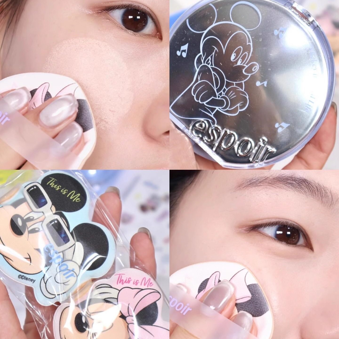 韩国espoir艾丝珀迪士尼联名气垫 雾面亚光持久款 腮红唇膏眼影,淘宝优惠券,粉丝福利购,淘宝优惠卷