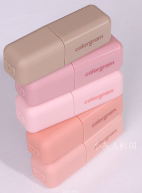 韩国colorgram新品哑光唇釉唇蜜唇部打底裸色遮唇   哑光四色眼影