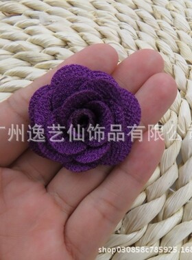 韩版胸针女韩国布艺4厘米直供