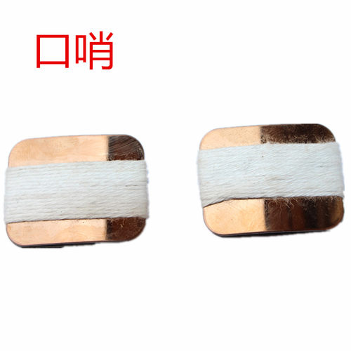 金属唢呐口琴子 卡哨 口弦 咔哨 吹打枣用的哨子 吶子 口咪子绝活 - 图0