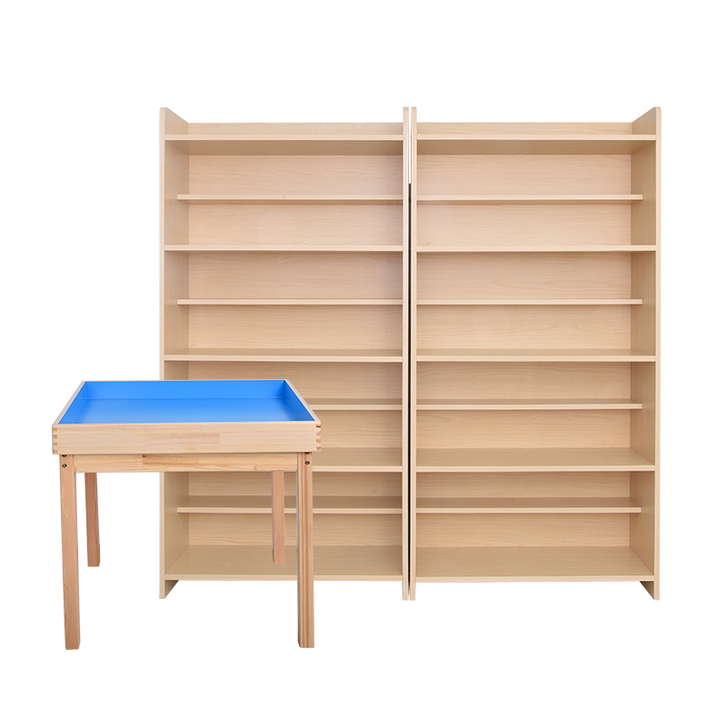 迎检实木心理沙盘沙具陈列柜玩具放置架单位学校心理咨询室设备 - 图3