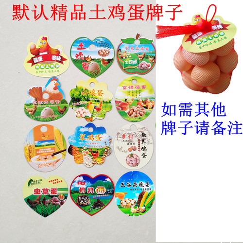 装鸡蛋网袋网兜批发专用小密网软料袋子土草富硒散养蛋吊挂牌包邮 - 图2