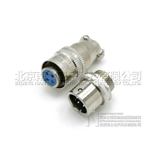 MINSOO航空插头插座XS12-2-3-4-5-6-7芯8快速JK推拉自锁P/Y连接器 - 图2