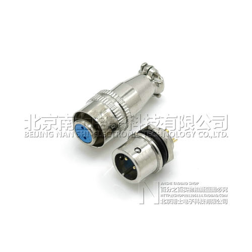 航空插头插座XS9JK-2-3-4-5-6芯P/Y快速推拉自锁MINSOO小型连接器 - 图0