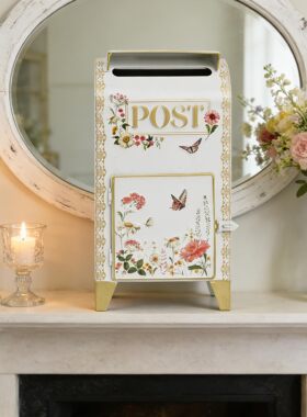 站立式信箱婚礼装饰铁艺摆件