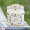 European retro wrought iron mailbox garden wall hanging decoration