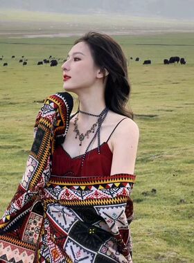 夏季流速波西米亚女超大围巾