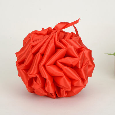 结婚新郎大红花表彰颁奖先进光荣参军表演用胸前结婚绣球大红花球 虎窝淘