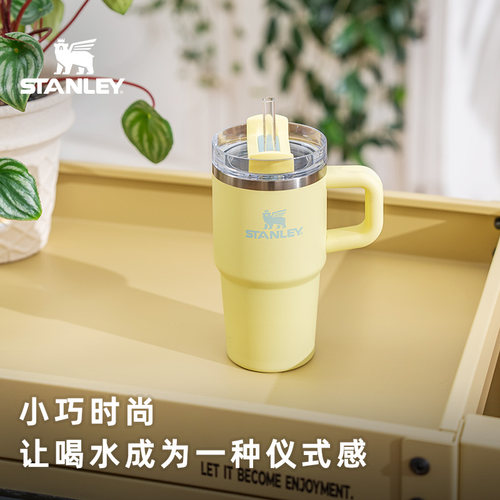 Stanley时尚高颜值保温保冷时尚迷你吸管居家车载男女水杯子 - 图2