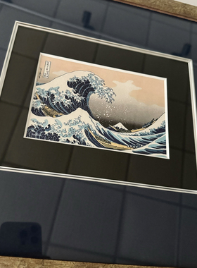 （画框）顺丰不包邮成品框实木相框挂墙装裱创意装饰日式挂画整套