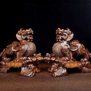 聚善缘貔貅摆件大号店铺前台开业乔迁礼品办公室摆件工艺品家居客