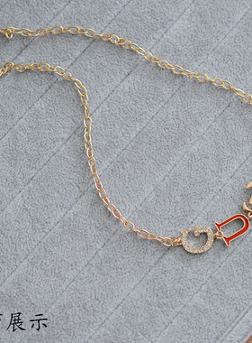 合金彩釉其他女宝石项链