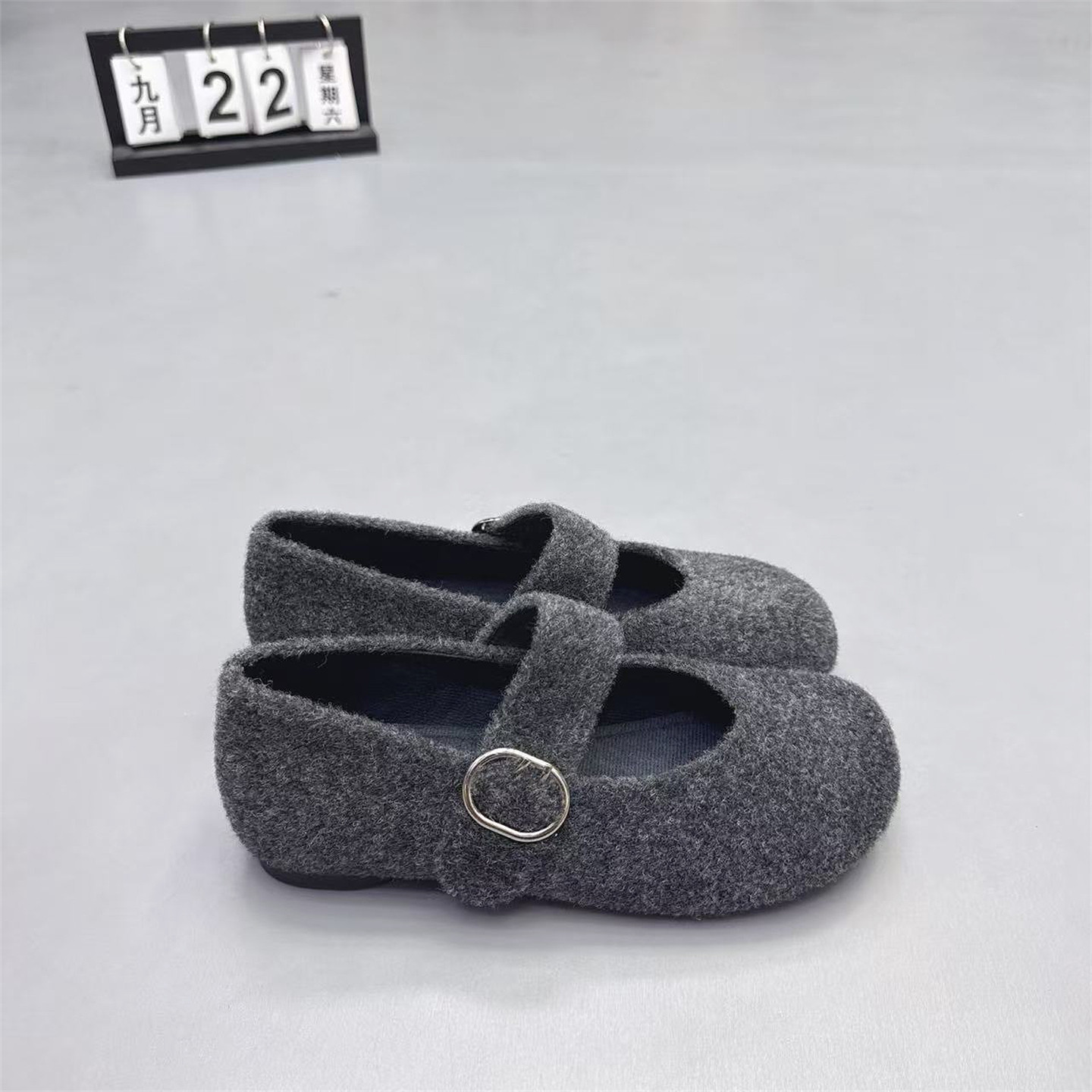 羊京绒法式软底玛丽珍鞋2025秋新款圆头皮带扣舒适低帮单鞋豆豆鞋,淘宝优惠券,粉丝福利购,淘宝优惠卷