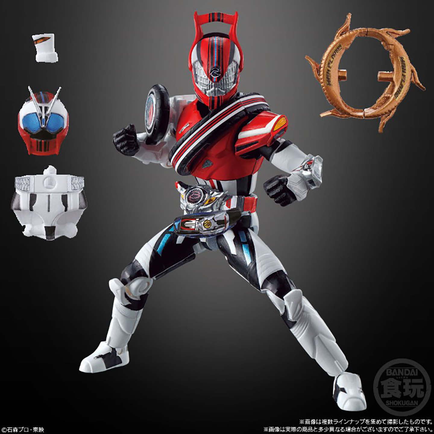 现货 万代食玩盒蛋 假面骑士层动 SO-DO 01 mach 魔进追迹者drive - 图0