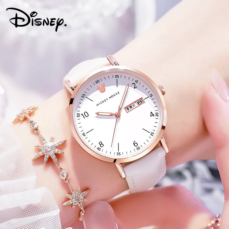 迪士尼女款学生2022新款儿童手表 蕾航手表国产腕表
