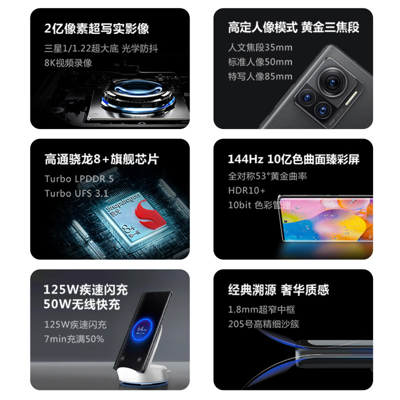 摩托罗拉moto x30 pro2亿影像芯片 moto摩托罗拉手机